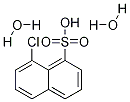 8-Chloronaphthalene-1-sulfonic acid dihydrate, 97% 化学構造式