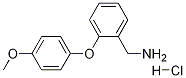 (2-(4-甲氧基苯氧基)苯基)甲胺盐酸盐, 1171721-42-8, 结构式