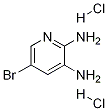 5-BroMopyridin-2,3-diaMine 2HCl,1171836-31-9,结构式