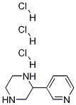 2-PYRIDIN-3-YL PIPERAZINE 3HCL 化学構造式