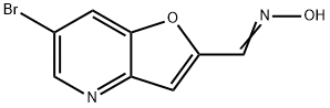 6-Bromofuro[3,2-b]pyridine-2-carbaldehyde oxime, 1171920-32-3, 结构式