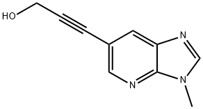 3-(3-METHYL-3H-IMIDAZO[4,5-B]PYRIDIN-6-YL)-2-PROPYN-1-OL,1171920-73-2,结构式