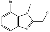 7-Bromo-2-(chloromethyl)-1-methyl-1H-imidazo[4,5-c]pyridine|7-BROMO-2-(CHLOROMETHYL)-1-METHYL-1H-IMIDAZO[4,5-C]PYRIDINE