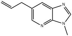 6-Allyl-3-methyl-3H-imidazo[4,5-b]pyridine, 1171920-77-6, 结构式