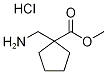 METHYL 1-(AMINOMETHYL)CYCLOPENTANE-1-CARBOXYLATE;HYDROCHLORIDE,1171925-49-7,结构式