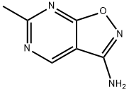 6-Methylisoxazolo[5,4-d]pyrimidin-3-amine 化学構造式