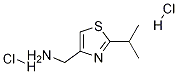 (2-异丙基噻唑-4-基)甲胺二盐酸盐,1171981-10-4,结构式