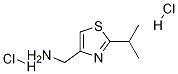 (2-isopropylthiazol-4-yl)MethanaMine dihydrochloride 化学構造式