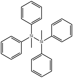 1,2-DIMETHYL-1,1,2,2-TETRAPHENYLDISILANE Struktur