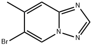 6-Bromo-7-methyl[1,2,4]triazolo[1,5-a]pyridine Struktur