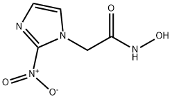 2-nitroimidazole-1-acetohydroxamic acid Struktur