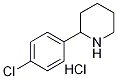 1-Chloro-4-(piperidin-2-yl)benzene hydrochloride Struktur