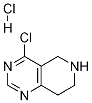 4-Chloro-5,6,7,8-tetrahydropyrido[4,3-d]pyriMidine HCl Struktur