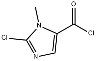 1H-Imidazole-5-carbonyl chloride, 2-chloro-1-methyl- (9CI) 结构式