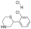 2-(2-CHLOROPHENYL) THIOMORPHOLINE HCL Struktur