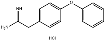 2-(4-Phenoxyphenyl)acetamidine hydrochloride Structure