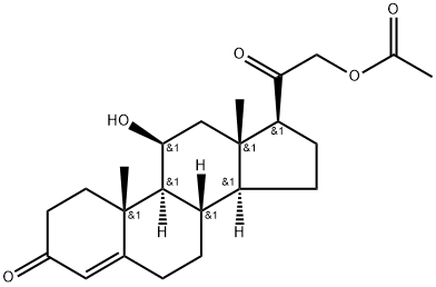 21-乙酸肾上腺酮,1173-26-8,结构式