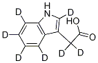 Indole--d5-3-acetic--d2 Acid,1173020-21-7,结构式