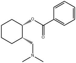 2-dimethylaminomethylcyclohexyl benzoate,117307-29-6,结构式