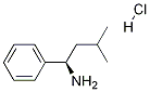 (R)-3-METHYL-1-PHENYLBUTAN-1-AMINE-HCl Struktur