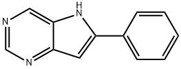 6-phenyl-5H-pyrrolo[3,2-d]pyriMidine Structure