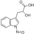 2-HYDROXY-(1-N-NITROSOINDOLE)PROPIONICACID,117333-21-8,结构式