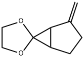 Spiro[bicyclo[3.1.0]hexane-6,2-[1,3]dioxolane],  2-methylene- 化学構造式