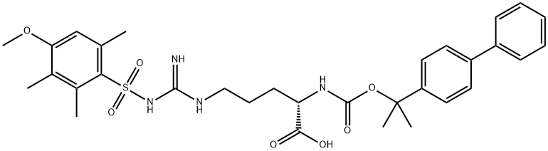 BPOC-ARG(MTR)-OH, 117368-03-3, 结构式