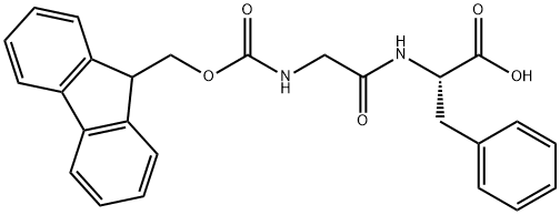 FMOC-GLY-PHE-OH 结构式