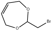 2-Bromomethyl-4,7-dihydro-[1,3]dioxepine Structure