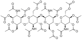 Chitotetraose Tetradecaacetate Structure