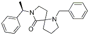 1,7-Diazaspiro[4.4]nonan-6-one, 7-[(1R)-1-phenylethyl]-1-(phenylMethyl)- Structure