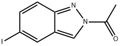 2-Acetyl-5-iodo-2H-indazole, 95% Struktur