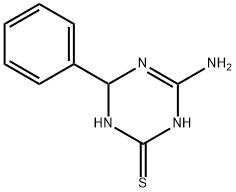 4-amino-6-phenyl-1,6-dihydro-1,3,5-triazine-2-thiol Structure