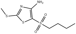 4-AMINO-5-BUTYLSULFONYL-2-METHYLTHIOTHIAZOLE|4-AMINO-5-BUTYLSULFONYL-2-METHYLTHIOTHIAZOLE