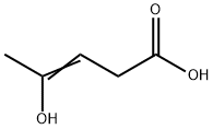 3-Pentenoic acid, 4-hydroxy- (9CI) Struktur