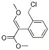 Methyl (E)-3-methoxy-2-(2-chloromethylphenyl)-2-propenoate 化学構造式