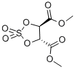 DIMETHYL L-TARTRATE CYCLIC SULFATE 化学構造式