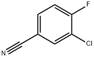 3-氯-4-氟苯腈, 117482-84-5, 结构式