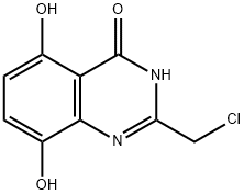 4(1H)-Quinazolinone,  2-(chloromethyl)-5,8-dihydroxy-  (9CI) 结构式