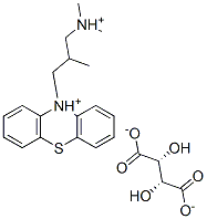 10-[3-(dimethylammonio)-2-methylpropyl]-10H-phenothiazinium [R-(R*,R*)]-tartrate|