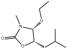 2-Oxazolidinone,4-ethoxy-3-methyl-5-(2-methylpropyl)-,cis-(9CI),117508-51-7,结构式