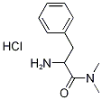 2-Amino-N,N-dimethyl-3-phenylpropanamidehydrochloride Struktur