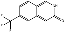6-(trifluoroMethyl)isoquinolin-3-ol Struktur