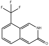 8-(trifluoroMethyl)isoquinolin-3-ol Struktur