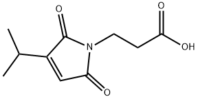 2,5-Dihydro-3-(1-methylethyl)-2,5-dioxo-1H-pyrrole-1-propanoic acid|2,5-二氢-3-异丙基-2,5-二氧代-1H-吡咯-1-丙酸