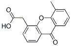 5-methylxanthen-9-one-4-acetic acid Structure