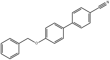 Benzyloxycyanobiphenyl, 117571-49-0, 结构式