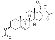 17ALPHA-HYDROXYPREGNENOLONE-3,17-DIACETATE Struktur