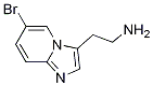 IMidazo[1,2-a]pyridine-3-ethanaMine, 6-broMo- Struktur